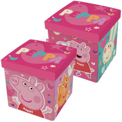 Peppa Malac Happy játéktároló 30×30×30 cm (ADX14451PP)