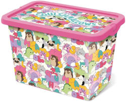 Squishmallows Pluffy műanyag tároló doboz 7 L (STF02464) - ostore