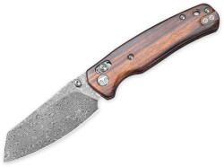 Bestechman Cicada's Wing Damascus Ironwood BMK06-W-4 zsebkés (BMK06-W-4)