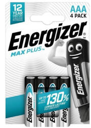 Energizer Max Plus Alkáli Ceruza Elem AAA B4 - klin
