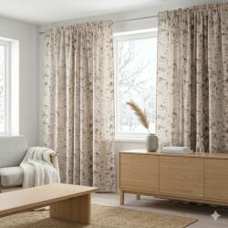 Takoy Kész függöny 400x290 faágakmintával Brown nature