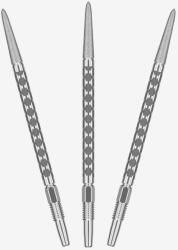 Target Varf darts Target Swiss Point FLT, argintiu 42mm (TRG340412)