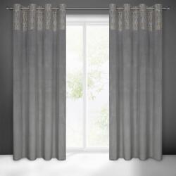 Takoy Draperie LIZA din catifea cu o dungă cu imprimeu ombre lucios de 140 x 250 cm-HF-402175