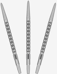 Target Varf darts target Swiss Point FLT, argintiu 35mm (TRG340411)