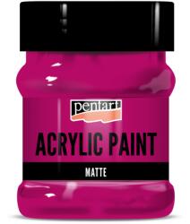 Pentart Matt akrilfesték 230 ml magenta