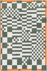 Louis De Poortere mosható műszálas szőnyeg Chess Deep Green 9339 - 170 x 240 cm