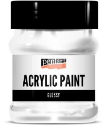 Pentart Fényes akrilfesték 230 ml fehér