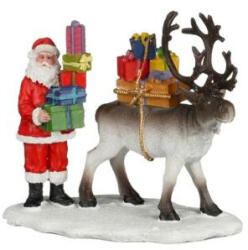  Luville Sledgeholm Santa and deer moving presents