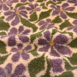  Kabát anyag TEDDY JACQUARD Pretty mix design B