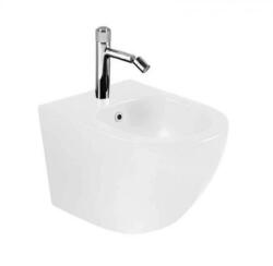 Fluminia Bideu suspendat compact Fluminia Ricci, alb lucios (M203B) (M203B)