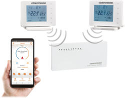 COMPUTHERM Termostat multizona, cu radiofrecventa (fara fir), cu ecran tactil Wifi COMPUTHERM E800RF