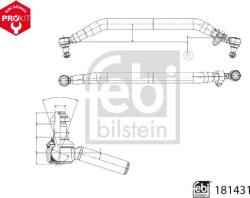 FEBI Bilstein 181431 - BARA DIRECTIE FEBI - compatibil Daf - FEBI Bilstein-181431 (FEBIBILSTEIN181431)