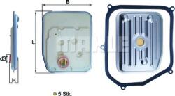 MAHLE HX 147KIT - Filtru hidraulic, cutie de viteze automata - MAHLE-HX 147KIT (MAHLEHX147KIT)