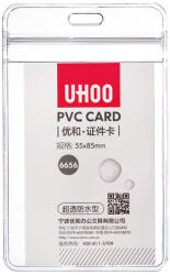 UHOO Suport ecuson vertical, 55x85 mm, cu fermoar UHOO 6656