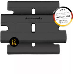 chemicalworkz lame de plastic pentru racletă 20 buc (CW-MK20)