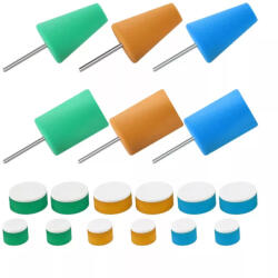 chemicalworkz Polishing Cone & Foam Pad - set de paduri mini 18 buc (4251651844888)