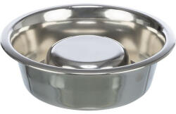 TRIXIE Slow Feeding Stainless Steel Bowl | Evéslassító tál - 1, 1 L