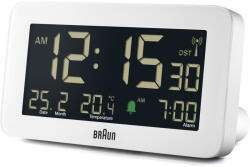 Braun BC10 DCF-W Radio alarm clock white (67603)