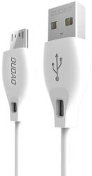 Dudao L4M USB-A - MicroUSB 2.4 A Cable 1m - White (L4M white) - vexio