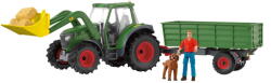 Schleich Farm World tractor with trailer, toy vehicle (42608) - vexio Figurina