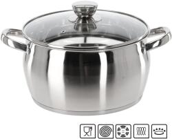 Chomik Rozsdamentes fazék fedővel 5l 24cm Belly 68424 (KIR3394)