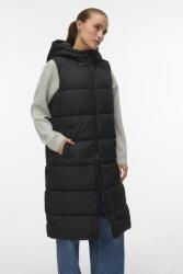 Vero Moda Vero Moda, Michelle kapucnis steppelt mellény, Fekete, L (10343635-BLACK-L)