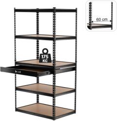 Chomik Fém polcrendszer 5 polcos fiókkal 180x90x60cm 68320 (GWI2127)
