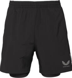 CASTORE Flow 2-in-1 short черно, сребърно l (mlm00027cas-a023)