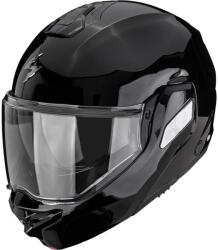 Scorpion Cască de motocicletă Scorpion EXO-TECH II Solid, flip-up, neagră (SCRP180-100-03)