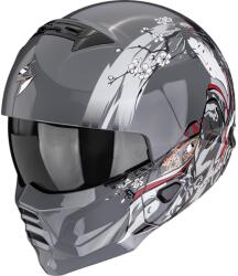 Scorpion Cască modulară de motocicletă Scorpion EXO-COMBAT II Demure argintie (SCRP182-582-04)