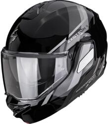 Scorpion Cască de motocicletă Scorpion EXO-TECH II Markus flip-up negru-argintiu (SCRP180-562-58)