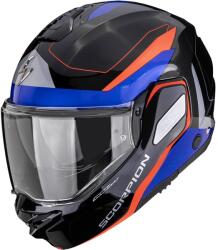 Scorpion Cască de motocicletă Scorpion EXO-TECH II Passager, flip-up, negru-roșu-albastru (SCRP180-568-323)