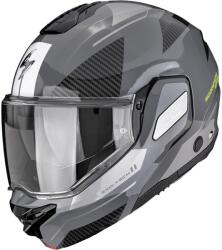 Scorpion Cască de motocicletă Scorpion EXO-TECH II Void, flip-up, argintiu-fluo, galben (SCRP180-567-413)