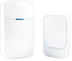 OMU system NBKK02-1A2VW Vezeték nélküli csengő 1 adó kinetic kapcsoló és 2 vevő elem nem szükséges fehér (NBKK02-1A2VW)