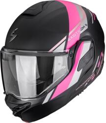 Scorpion Cască de motocicletă Scorpion EXO-TECH II Markus flip-up negru mat-roz (SCRP180-562-179)