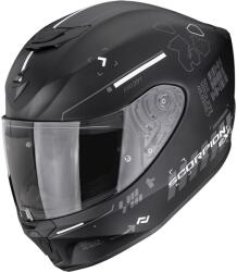 Scorpion Cască integrală pentru motocicletă Scorpion EXO-391 Iron, negru mat-argintiu (SCRP139-579-159)