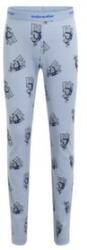 icebreaker Merino 200 Oasis Leggings Bear Tour AOP Kids Colanți ZINC BLUE/AOP 4