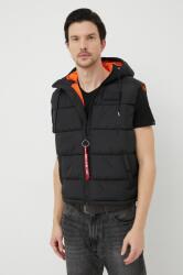 Alpha Industries vestă Hooded Faux Down Puffer PPYX-KUM0KM_99X (118110)