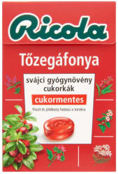Ricola tőzegáfonya gyógynövényes cukorka 40 gr - plazapatika