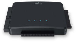 Nedis HDADIS110BK HDD / SSD dokkoló, USB 3.2 Gen1, 2, 5 / 3, 5", IDE + SATA (HDADIS110BK) - itbay
