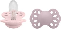 BIBS Infinity szimmetrikus szilikon cumi 2db - 2-es méret Változat: Blossom / Dusky Lilac