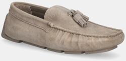 Calvin Klein velúr mokaszin DRIVER TASSELS SU - bézs Férfi 41
