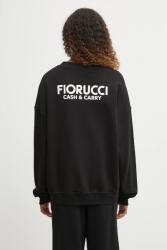 Fiorucci pamut melegítőfelső Cash and Carry Print Relaxed Crewneck - fekete M