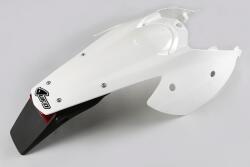 UFO KTM fehér hátsó sárvédő rendszámtartóval és világítással UFO Váz, idomok és járműkiegészítők Motorkerékpár- és robogó-sárvédők Komplett motorkerékpár- és robogó-sárvédők
