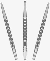 TARGET Darts fémhegy TARGET Swiss FLT Point - ezüst, 42mm