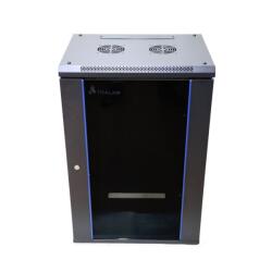 Extralink Cabinet rack 18u 600x450 montaj pe perete Negru