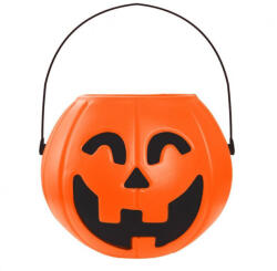 GoDan Halloween Tök Smile cukorka gyűjtő vödör 16x14 cm (MLG194739) - kidsfashion