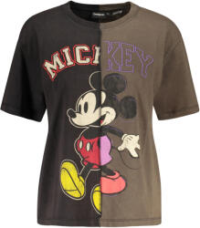DESIGUAL Női Rövid Ujjú Póló Fekete (26wwtk59migmickey_ne2002_m)
