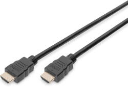 ASSMANN HDMI High Speed mit Ethernet Anschlusskabel, 1m, sw (AK-330107-010-S)