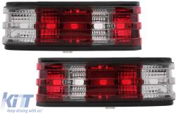 KITT Lightning Hátsó lámpák Mercedes W201 190 (1982-1993) típushoz piros-füst színű (TLMBW201RS)